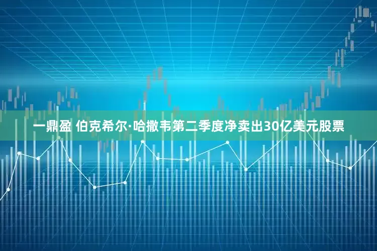 一鼎盈 伯克希尔·哈撒韦第二季度净卖出30亿美元股票
