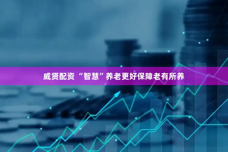 威贤配资 “智慧”养老更好保障老有所养
